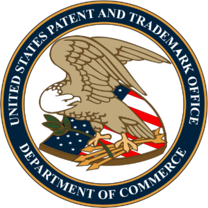 Seal of the United State Patent and Trademark Office.